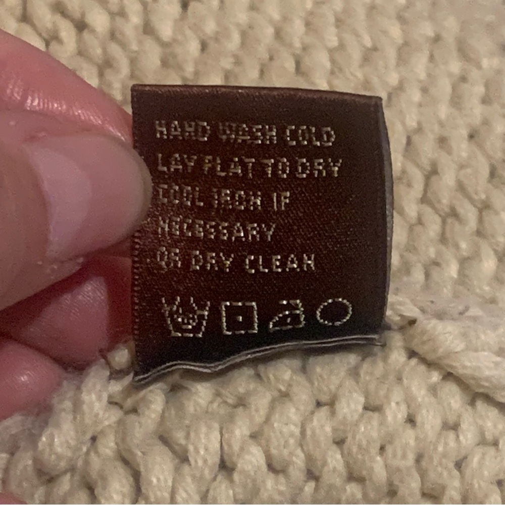 525 America Cream Chunky Knit Button Cardigan - Picture 7 of 13